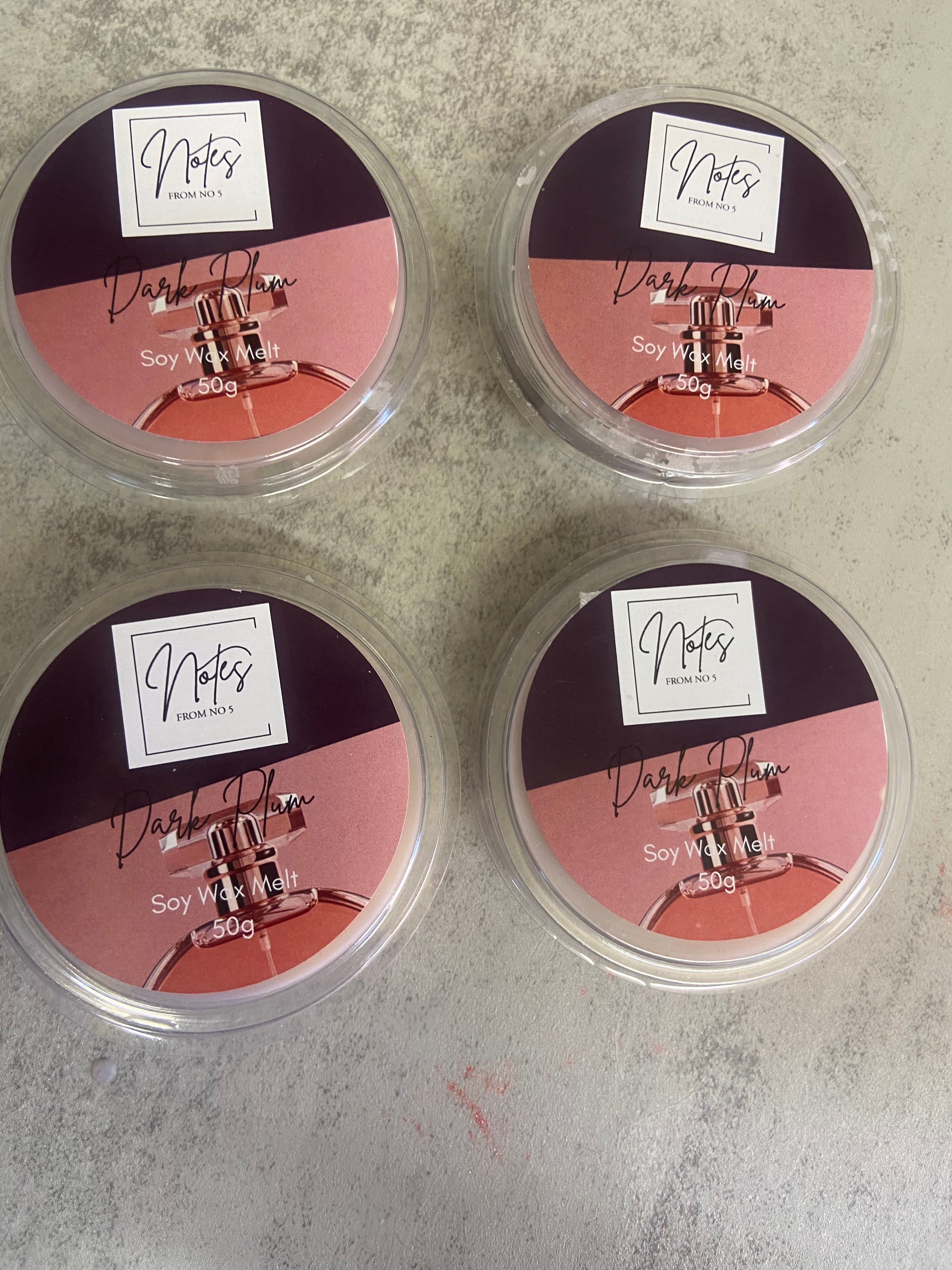 Dark Plum Eco Soy Deli Pot 50g