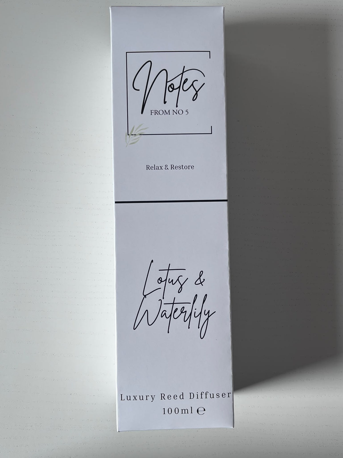 Notes- NEW! Lotus & Waterlily Reed Diffuser 100ml