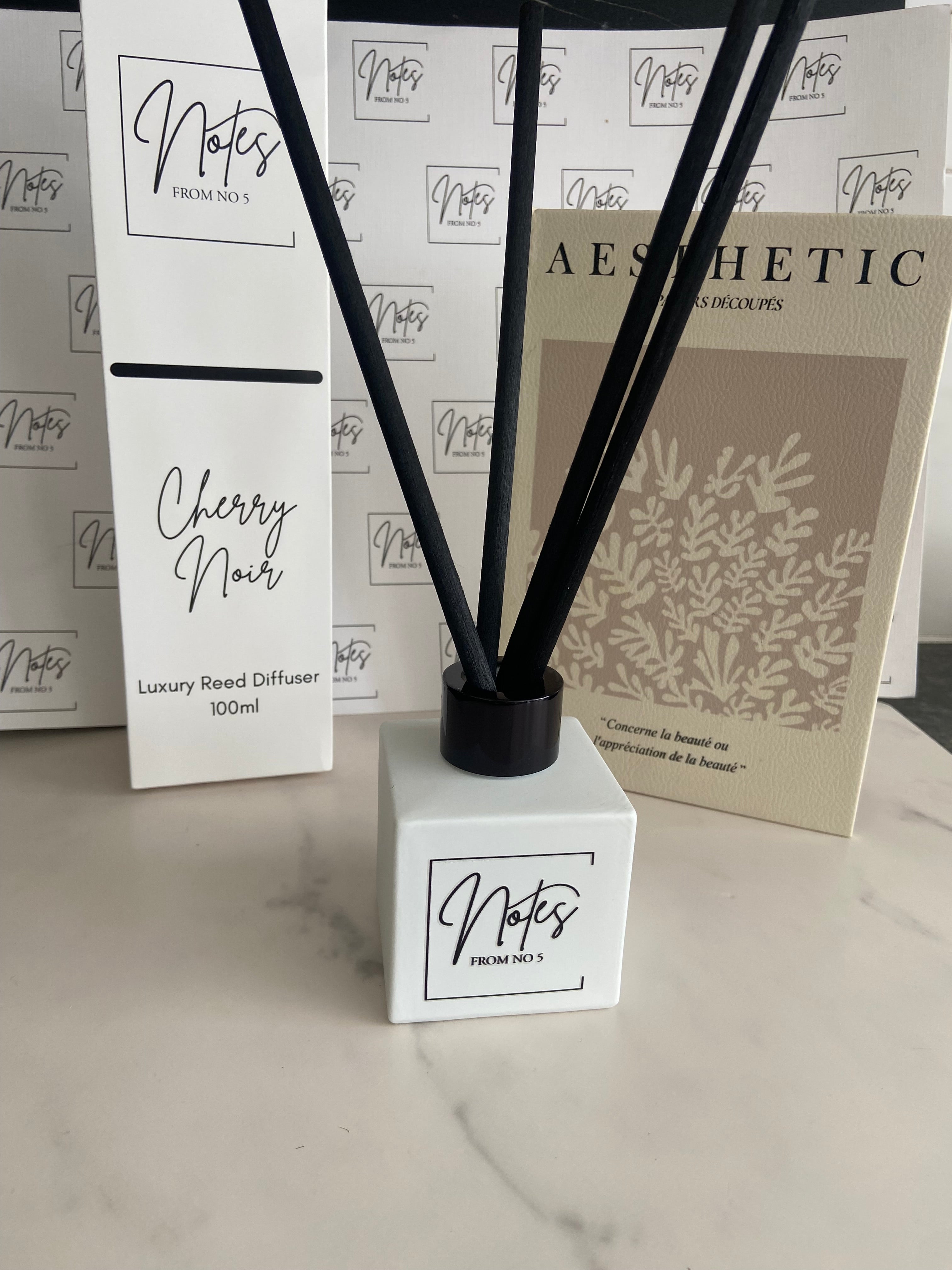 Notes - Cherry Noir Reed Diffuser 100ml