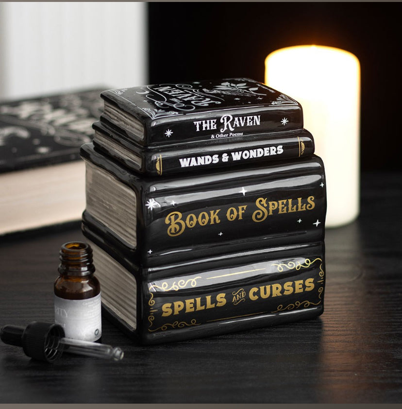 Spell Books Wax Burner