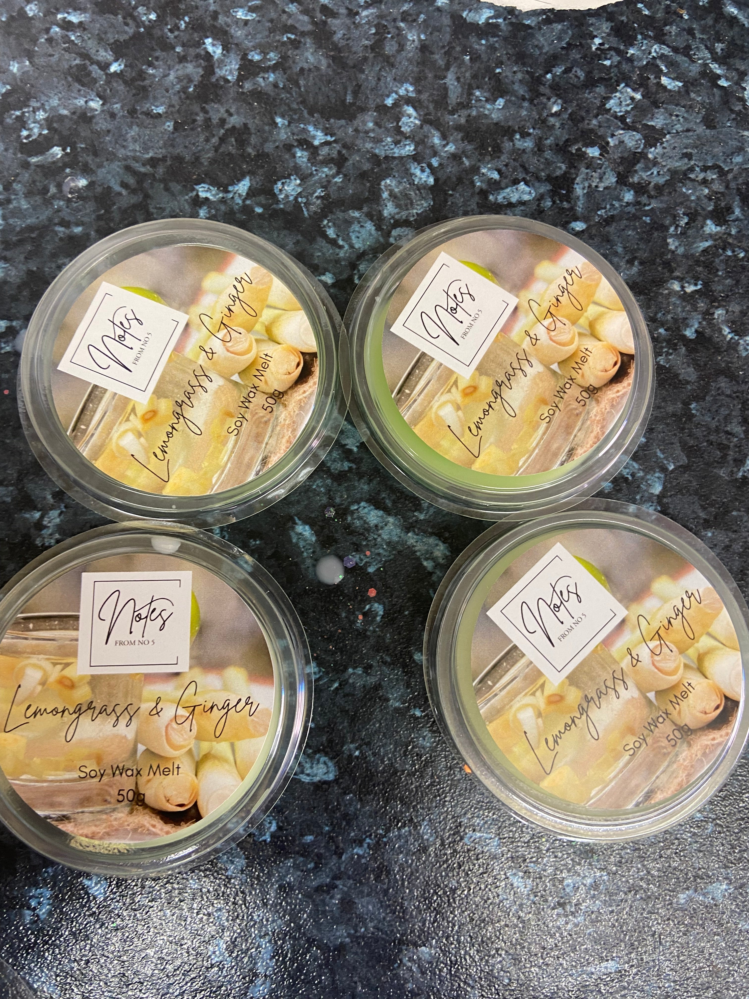 Lemongrass & Ginger Eco Soy Deli Pot 50g