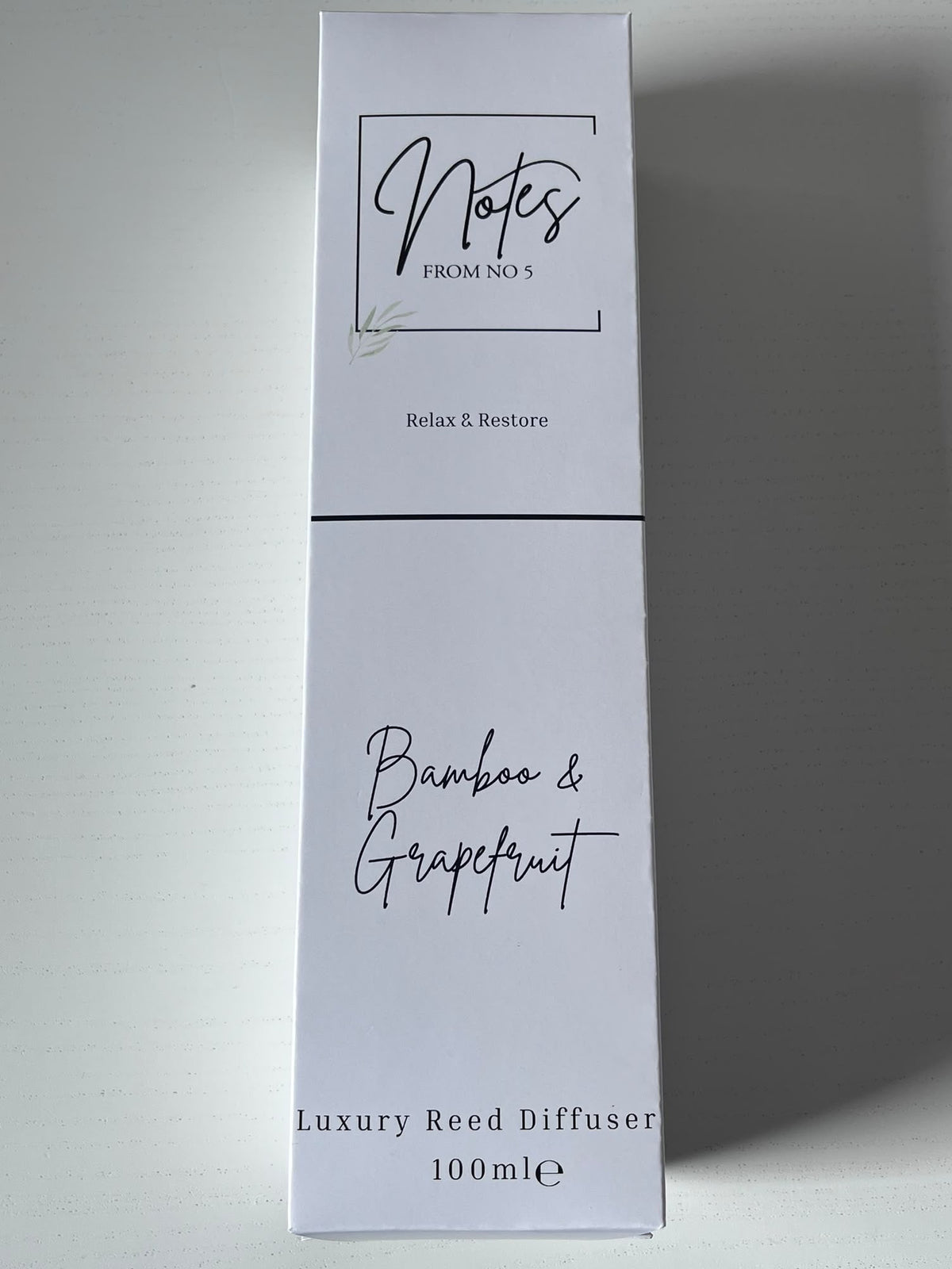 Notes- NEW! Bamboo & Grapefruit Reed Diffuser 100ml