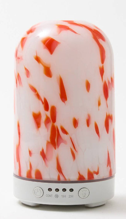 Electric Orange Confetti Glass Diffuser