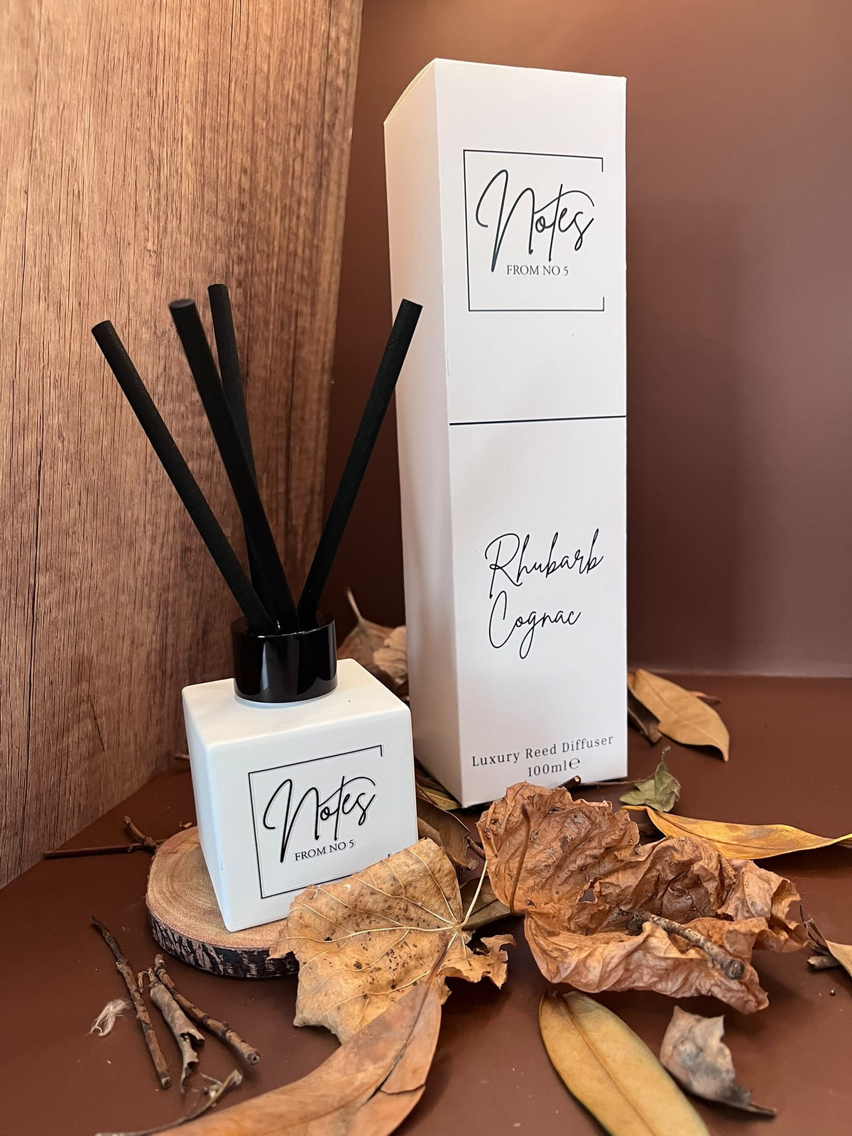 Notes- NEW! Rhubarb Cognac Reed Diffuser 100ml