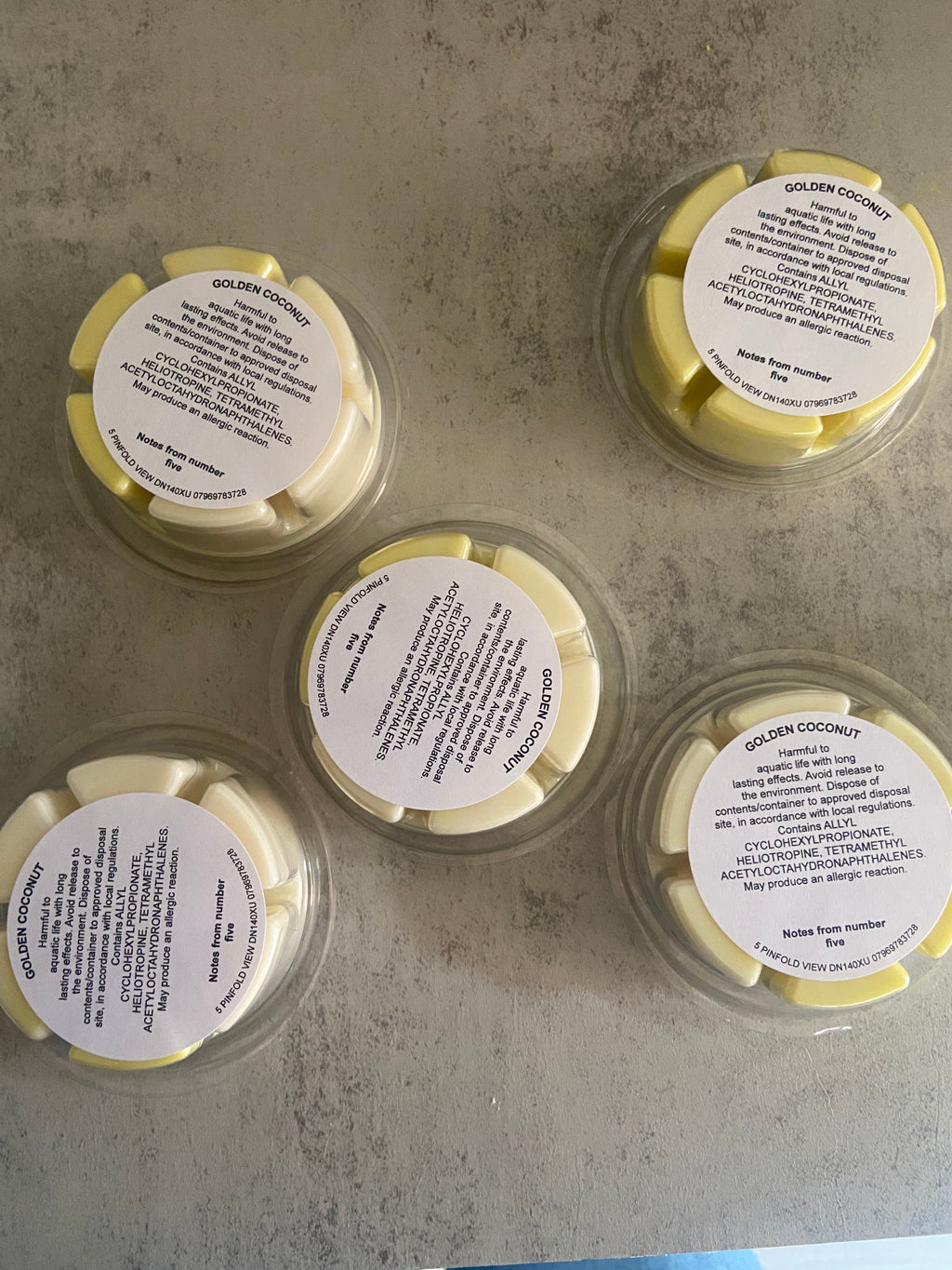 Golden Coconut Eco Soy Deli Pot 50g