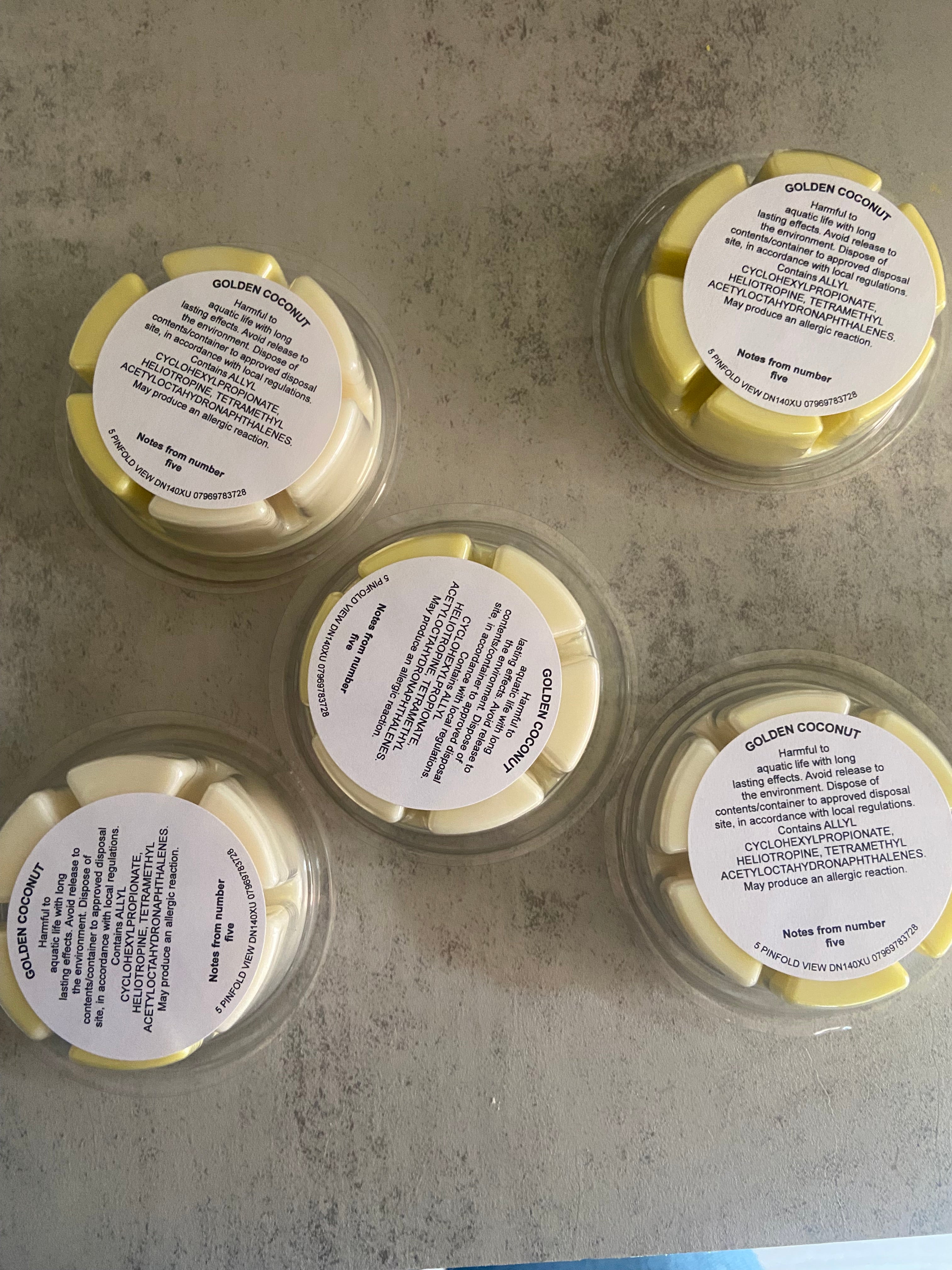 Golden Coconut Eco Soy Deli Pot 50g