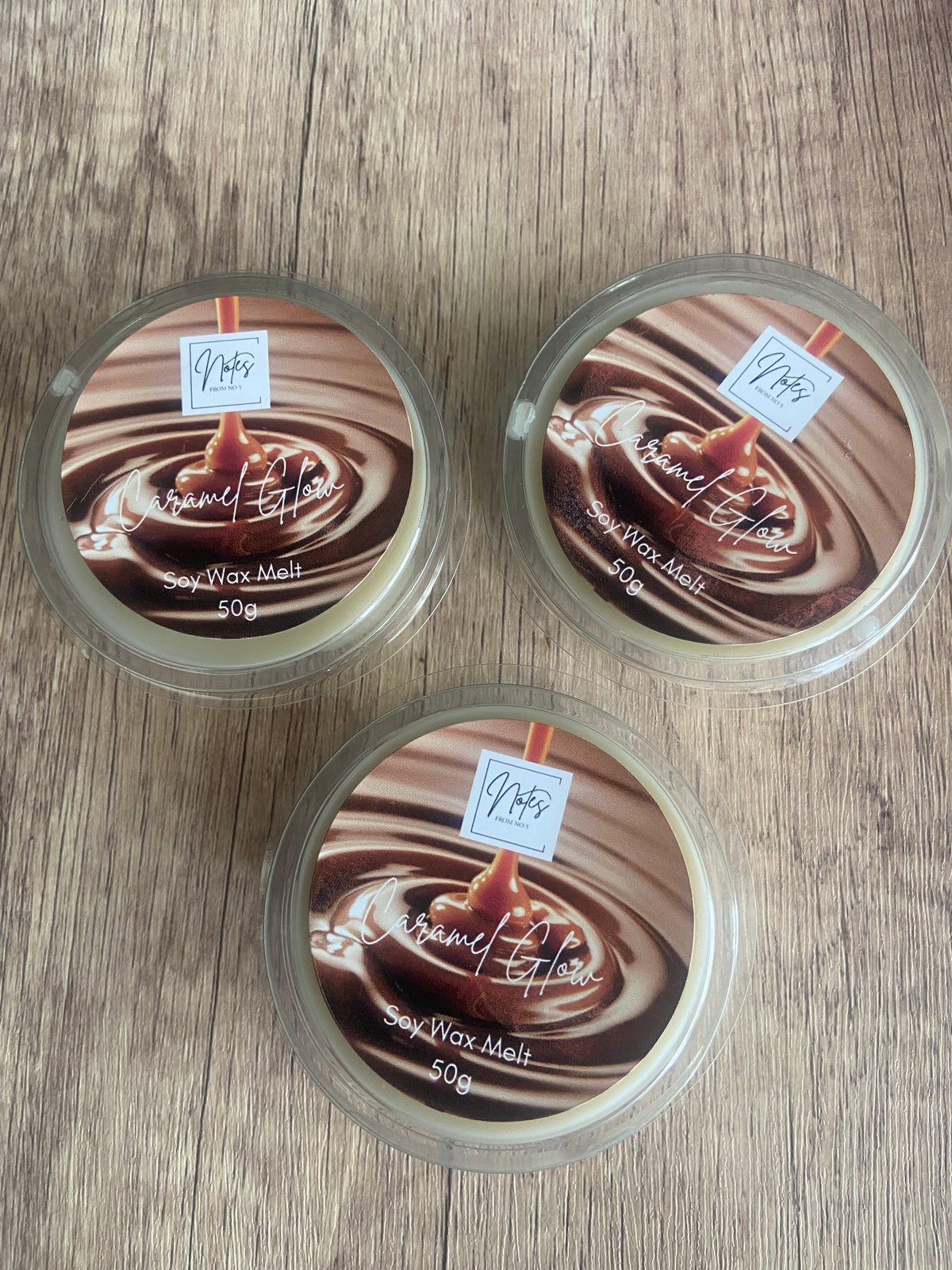 Caramel Glow Eco Soy Deli Pot 50g