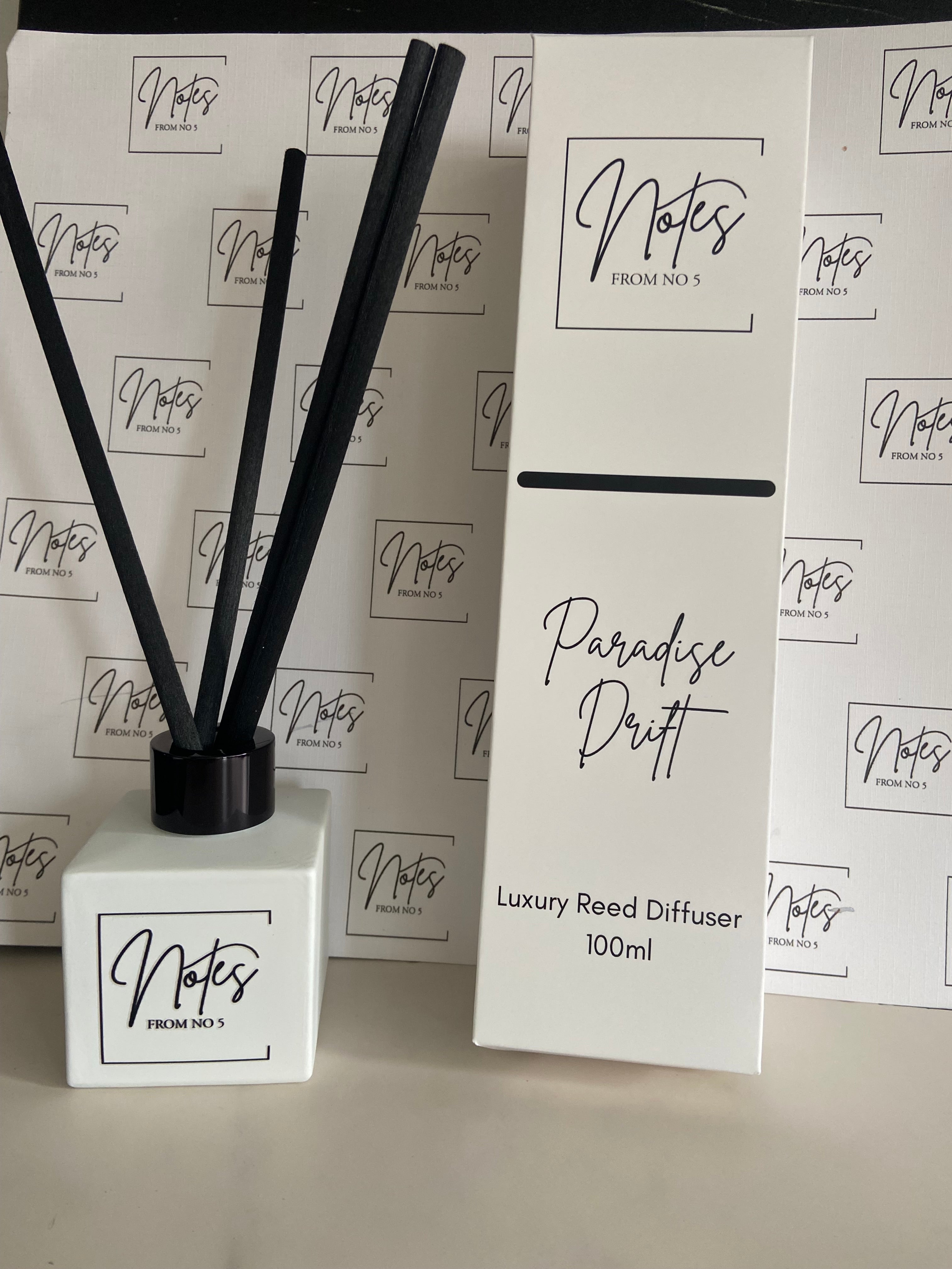 Notes- Paradise Drift Reed Diffuser 100ml