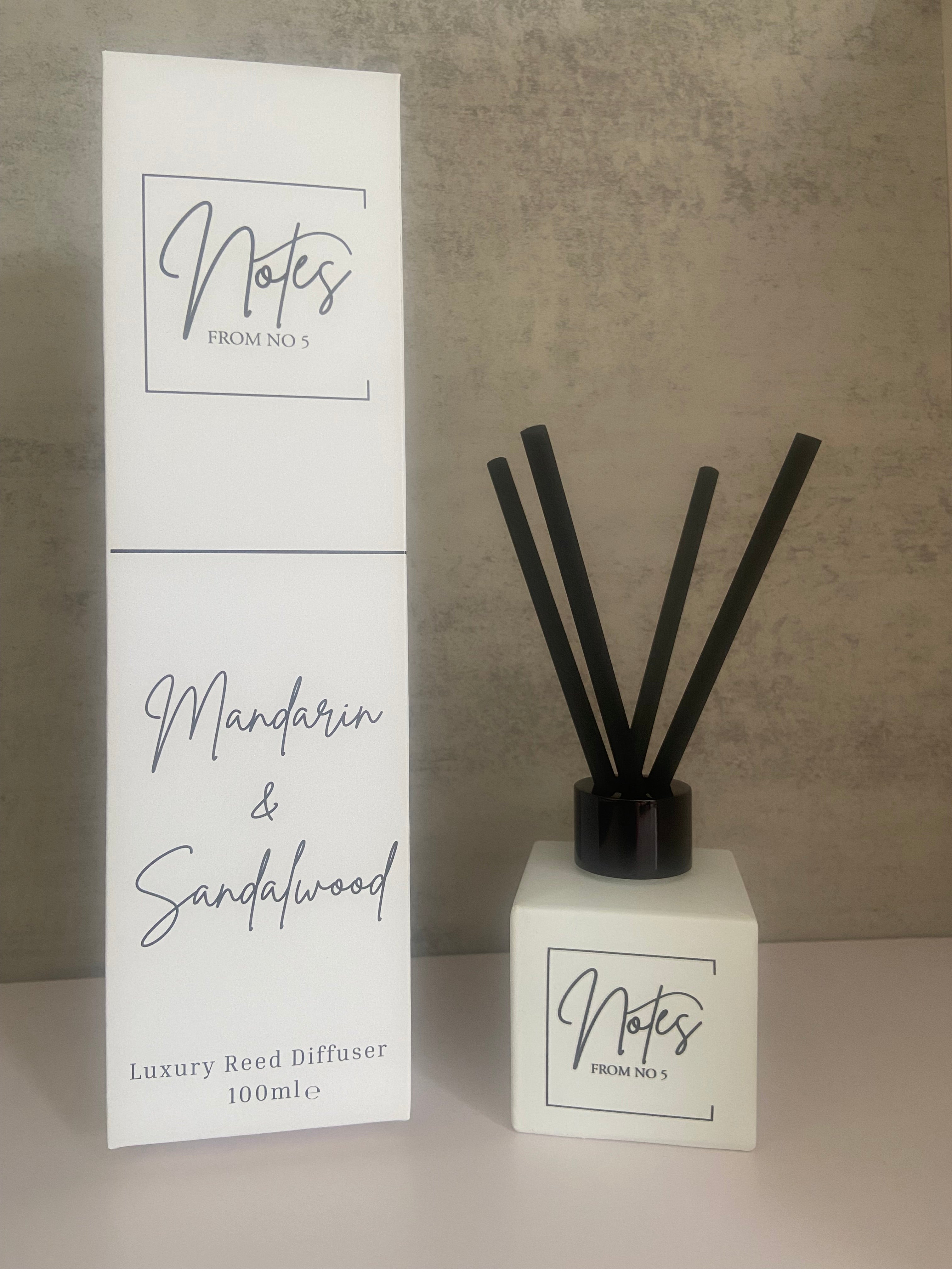 Notes- NEW! Gooseberry & Elderflower Reed Diffuser 100ml