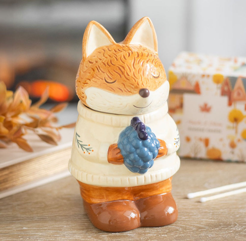 Flynn Fox Ceramic Wax & Oil Burner