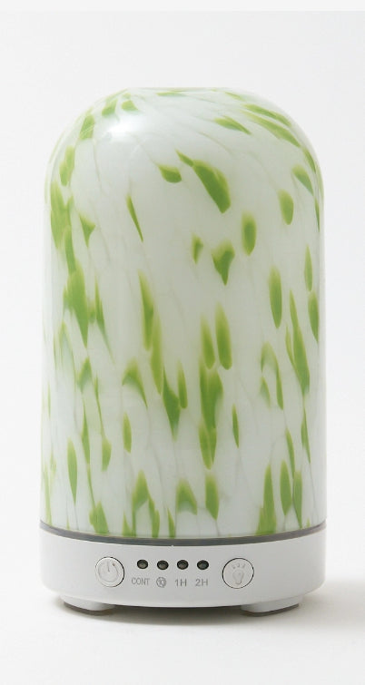 Electric Green Confetti Glass Diffuser
